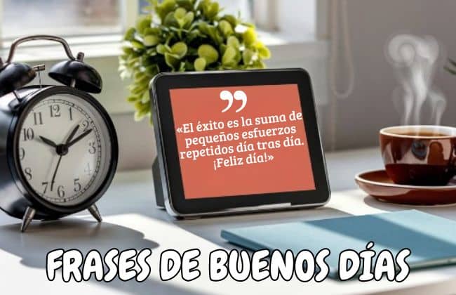 Frases de buenos días