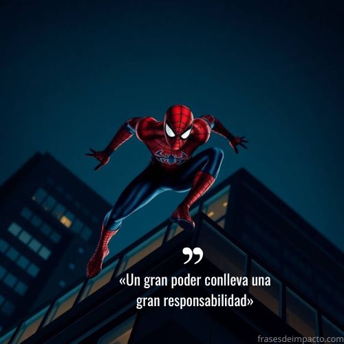 Frases Célebres de Spiderman