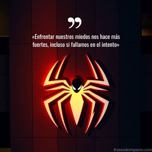 frases de spiderman cortas