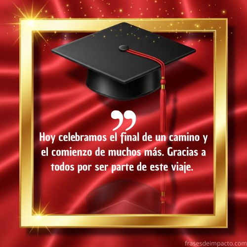 Frases de Agradecimiento Graduación